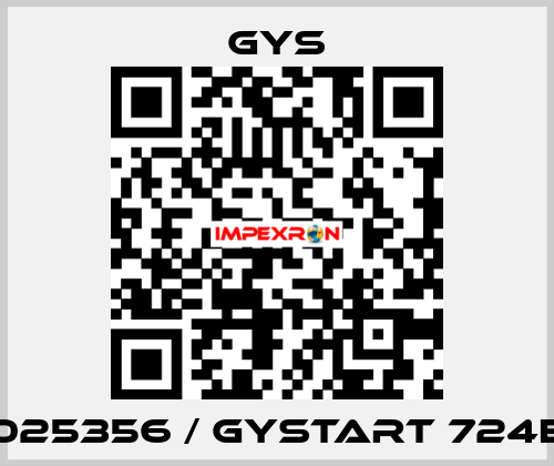 025356 / Gystart 724E GYS