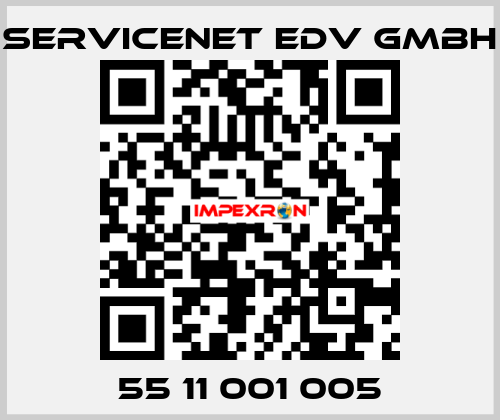 55 11 001 005 ServiceNet EDV GmbH
