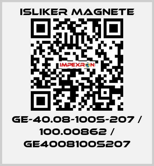 GE-40.08-100S-207 / 100.00862 / GE4008100S207 ISLIKER MAGNETE