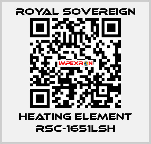 heating element RSC-1651LSH Royal Sovereign