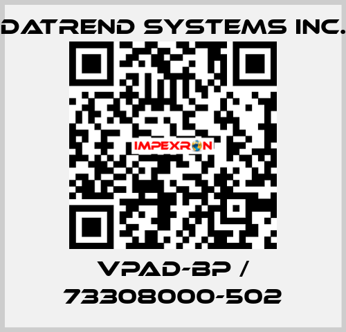 vPad-BP / 73308000-502 Datrend Systems Inc.