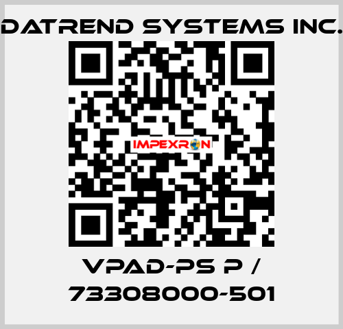 vPad-PS P / 73308000-501 Datrend Systems Inc.