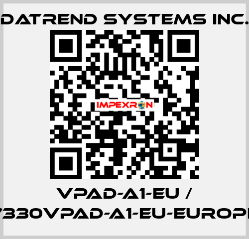 vPad-A1-EU / 7330vPad-A1-EU-Europe Datrend Systems Inc.