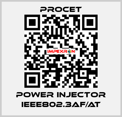 Power Injector IEEE802.3af/at Procet