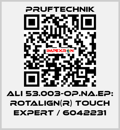 ALI 53.003-OP.NA.EP: ROTALIGN(R) touch EXPERT / 6042231 Pruftechnik