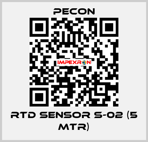 RTD Sensor S-02 (5 Mtr) Pecon