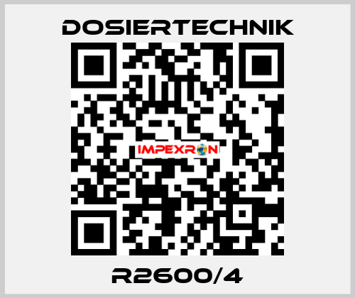 R2600/4 DOSIERTECHNIK