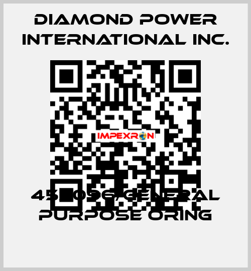 453096/GENERAL PURPOSE Oring DIAMOND POWER INTERNATIONAL INC.