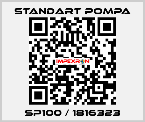 SP100 / 1816323 STANDART POMPA