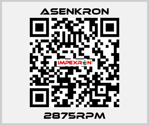 2875RPM ASENKRON