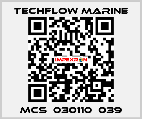 MCS‐030110‐039 Techflow Marine