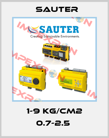 1-9 KG/CM2 0.7-2.5  Sauter