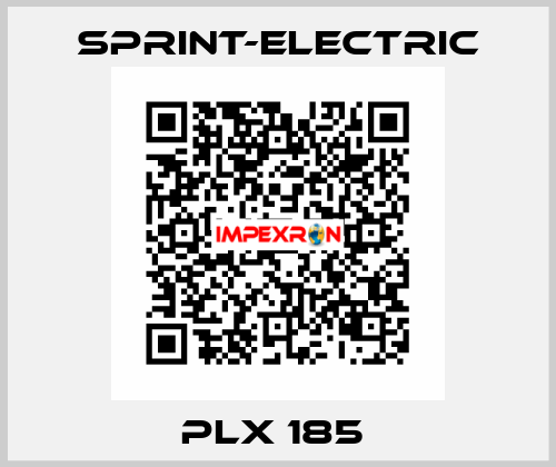 PLX 185  Sprint-Electric