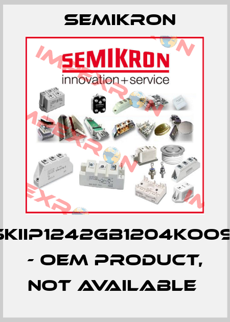 Type:SKiip1242gb1204koo93/igbt - OEM product, not available  Semikron