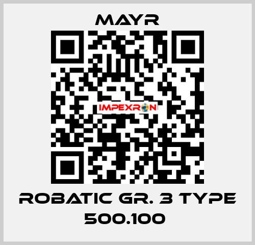 ROBATIC Gr. 3 Type 500.100  Mayr
