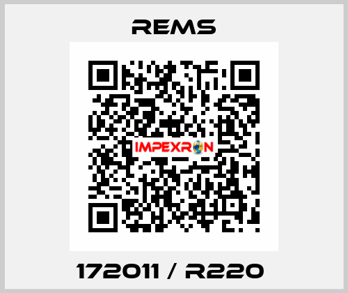 172011 / R220  Rems