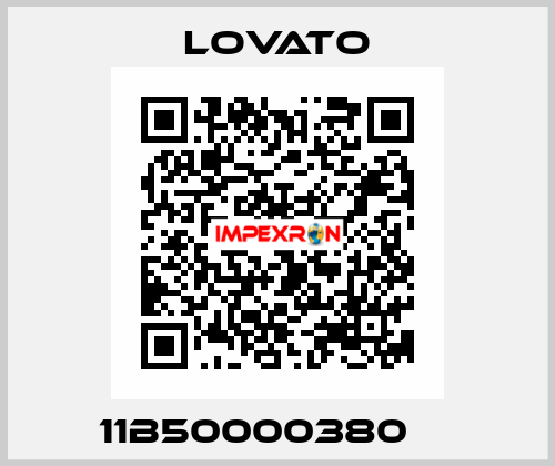 11B50000380     Lovato