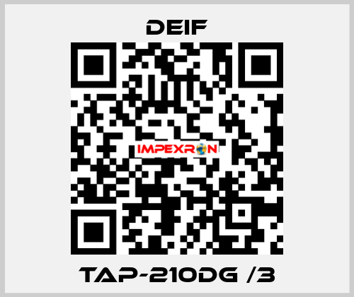 TAP-210DG /3 Deif