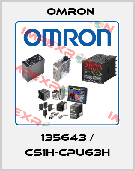 135643 / CS1H-CPU63H Omron