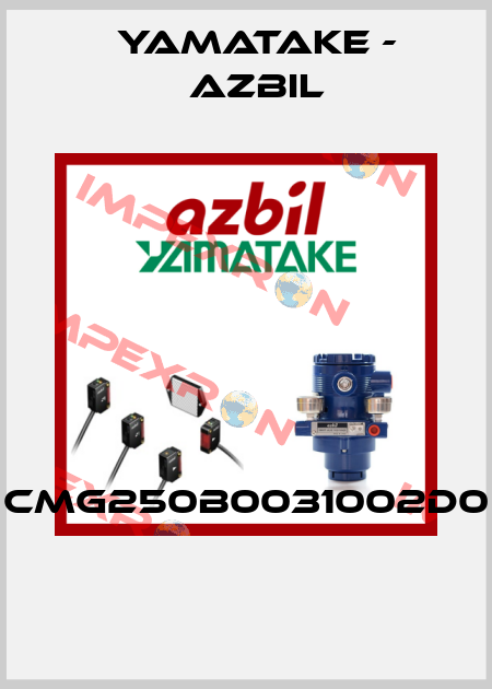 CMG250B0031002D0  Yamatake - Azbil