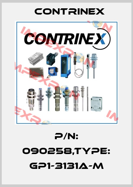 P/N: 090258,Type: GP1-3131A-M Contrinex
