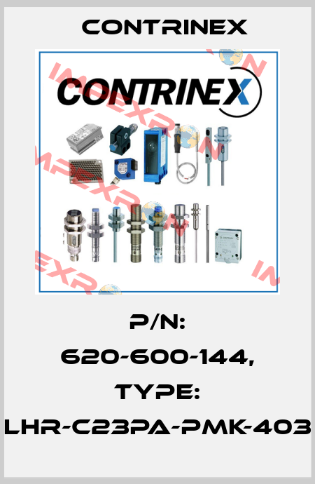 p/n: 620-600-144, Type: LHR-C23PA-PMK-403 Contrinex