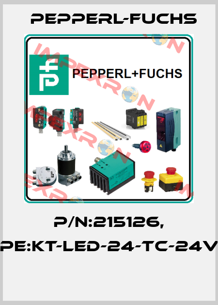 P/N:215126, Type:KT-LED-24-TC-24VDC  Pepperl-Fuchs