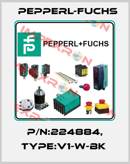 P/N:224884, Type:V1-W-BK  Pepperl-Fuchs