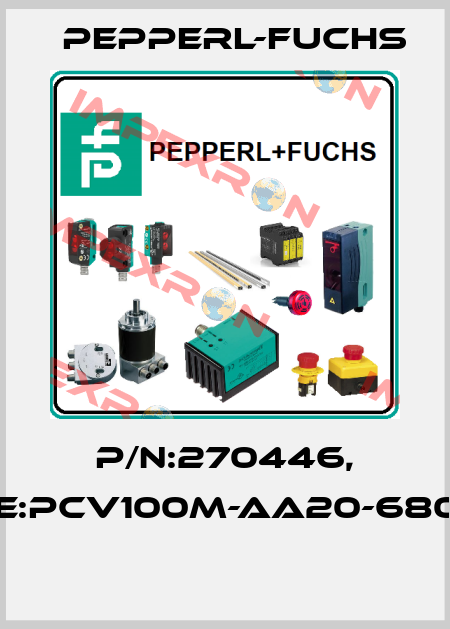 P/N:270446, Type:PCV100M-AA20-680000  Pepperl-Fuchs