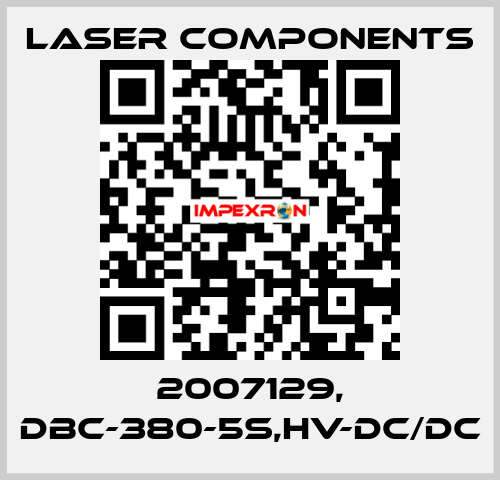 2007129, DBC-380-5S,HV-DC/DC Laser Components