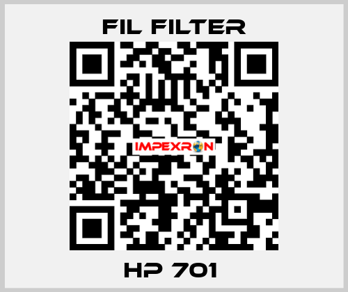 HP 701  Fil Filter