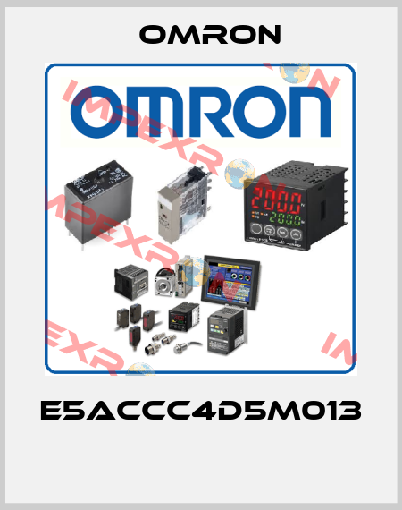 E5ACCC4D5M013  Omron