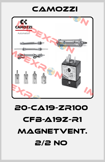 20-CA19-ZR100  CFB-A19Z-R1 MAGNETVENT. 2/2 NO  Camozzi