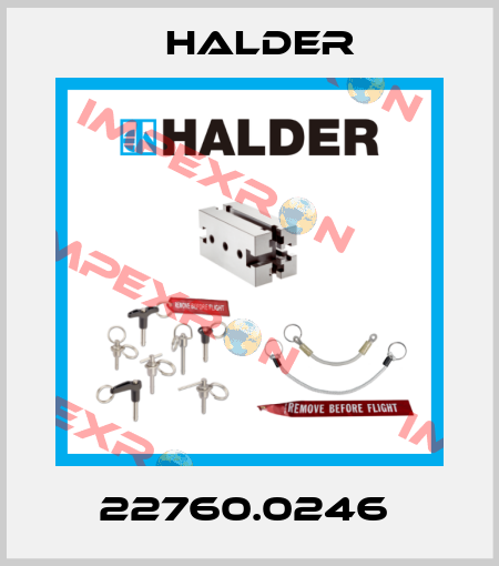 22760.0246  Halder