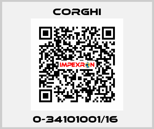 0-34101001/16  Corghi