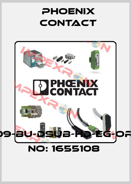 VS-09-BU-DSUB-HD-EG-ORDER NO: 1655108  Phoenix Contact