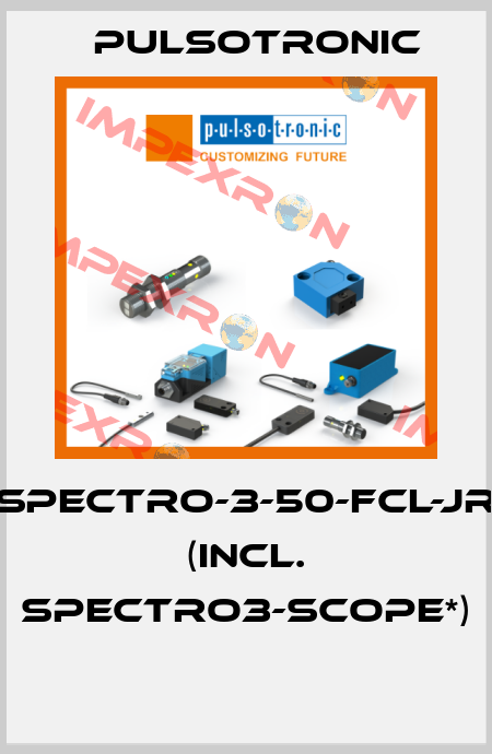 SPECTRO-3-50-FCL-JR   (incl. SPECTRO3-Scope*)  Pulsotronic