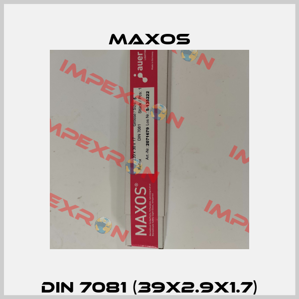 DIN 7081 (39x2.9x1.7) Maxos