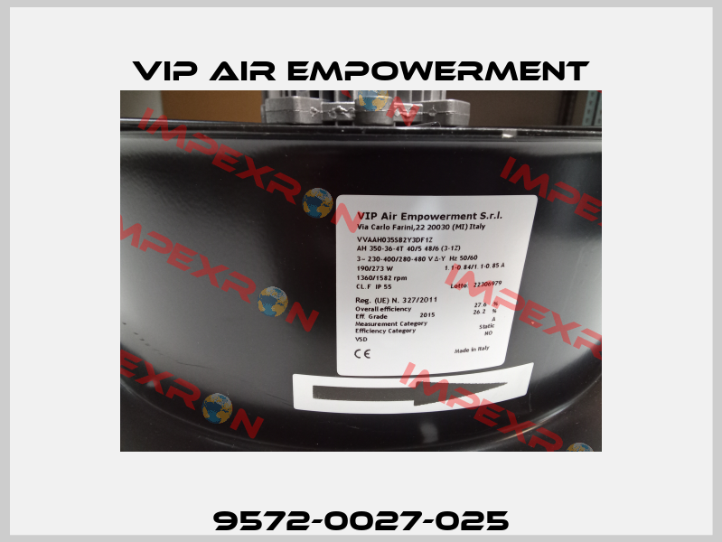 9572-0027-025 VIP AIR EMPOWERMENT