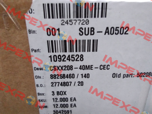 50208CSBR System Plast