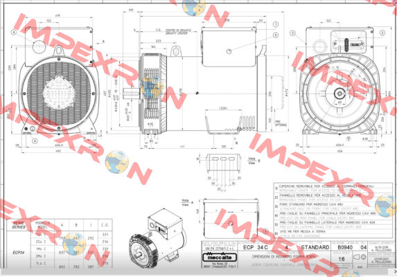 ECP34-2M/4C Mecc Alte