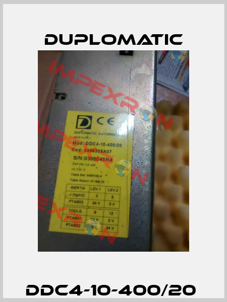 DDC4-10-400/20  Duplomatic