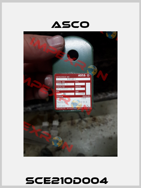 SCE210D004   Asco