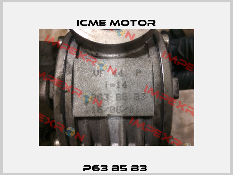 P63 B5 B3  Icme Motor