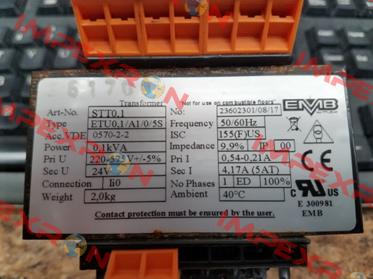 ETU0.1/A1/0/5S  OEM  Emb