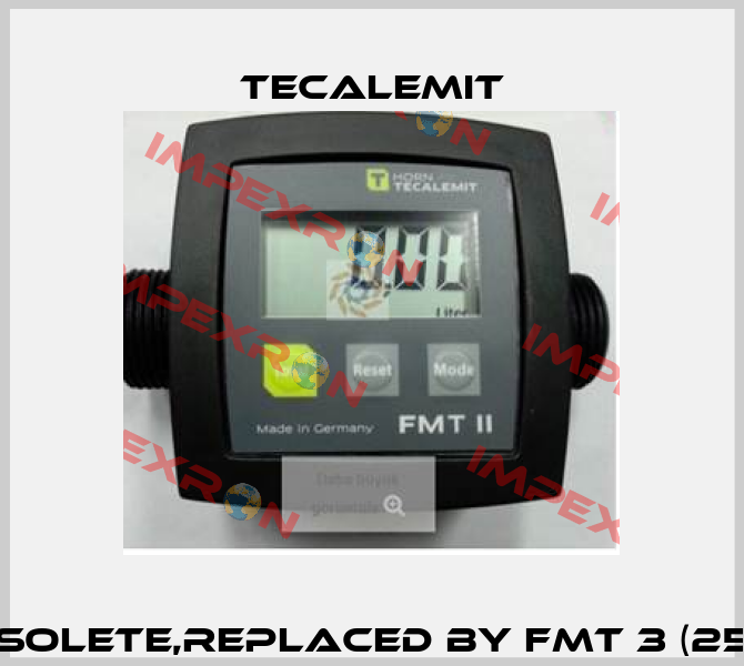 FMT II obsolete,replaced by FMT 3 (253591006) Tecalemit