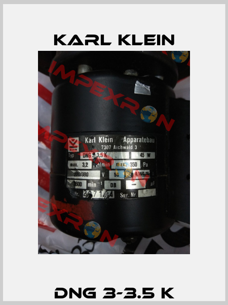 DNG 3-3.5 K Karl Klein