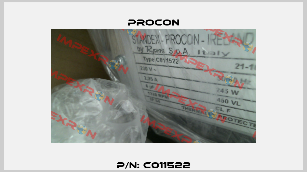 P/N: C011522 Procon