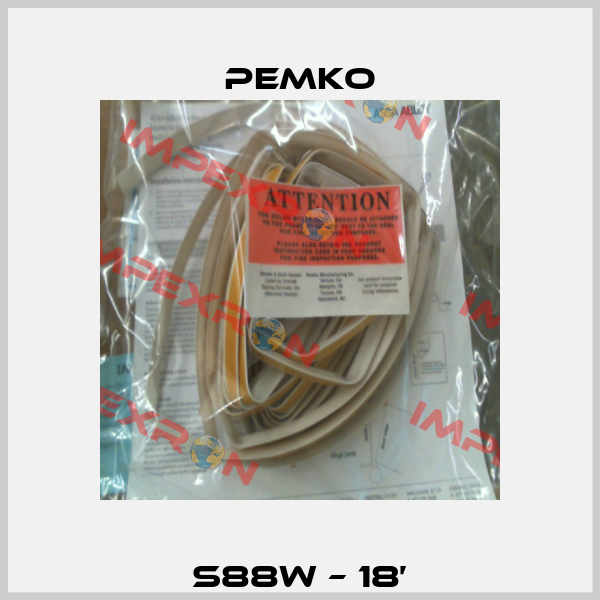 S88W – 18’ Pemko
