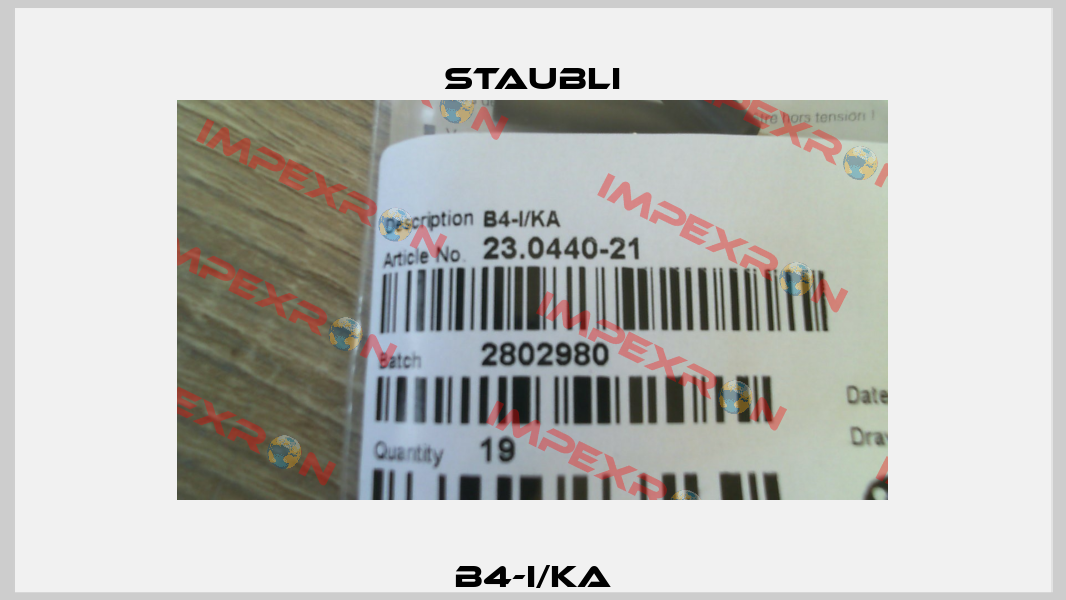 B4-I/KA Staubli
